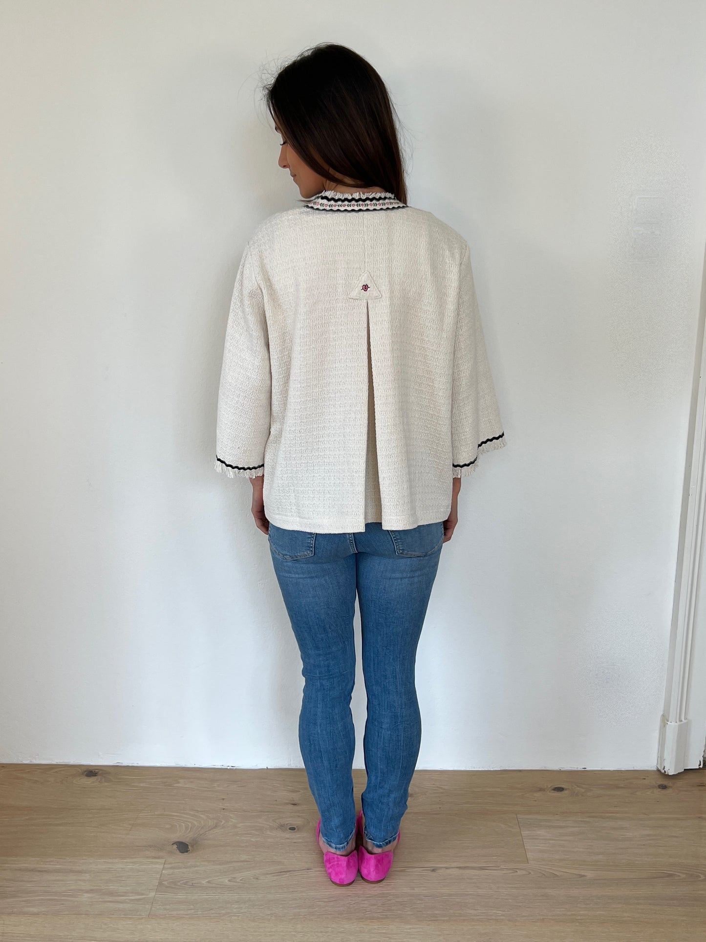Trachtenkimono aus Boucle kurz