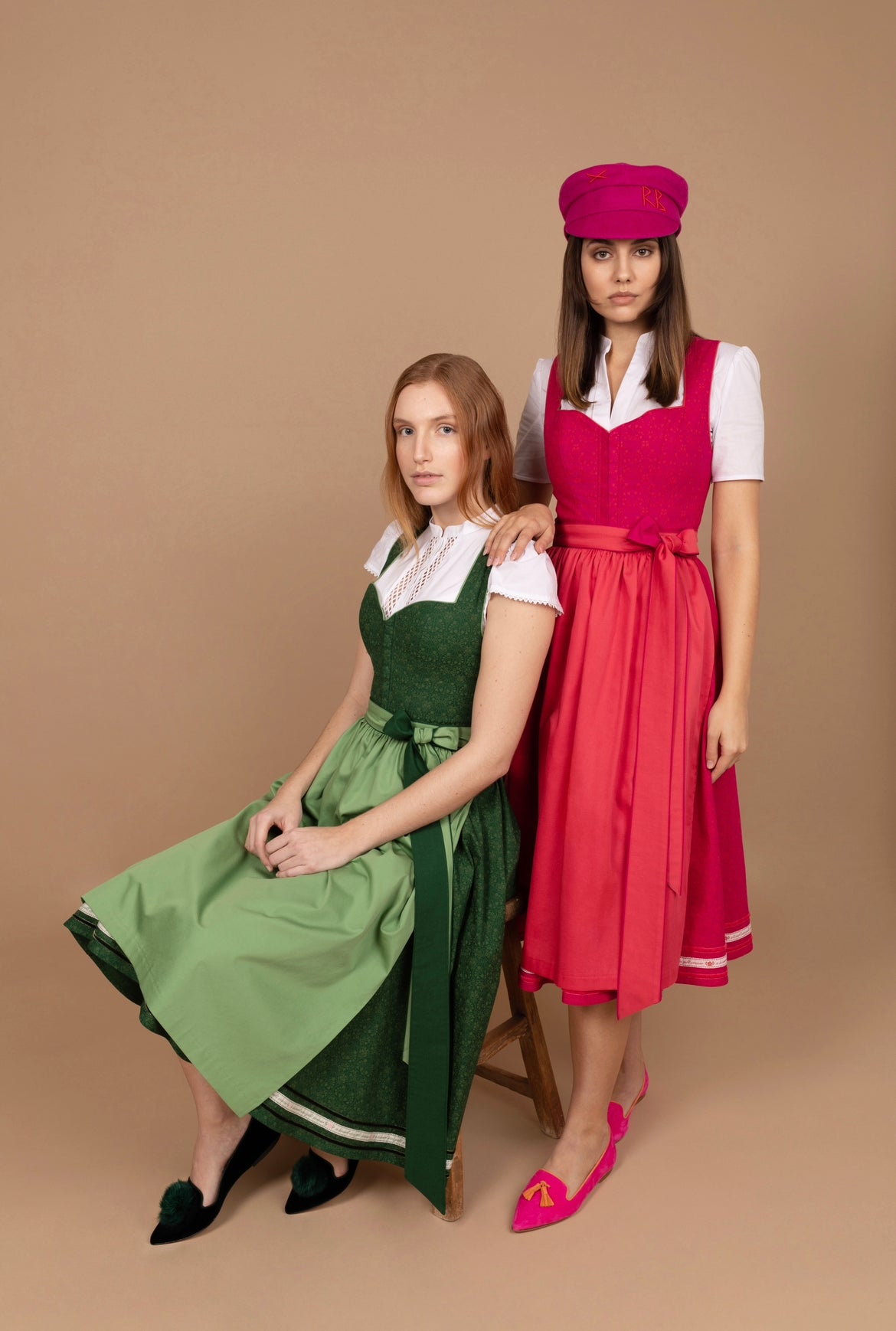 Waschdirndl Luisa col. Waldmeister