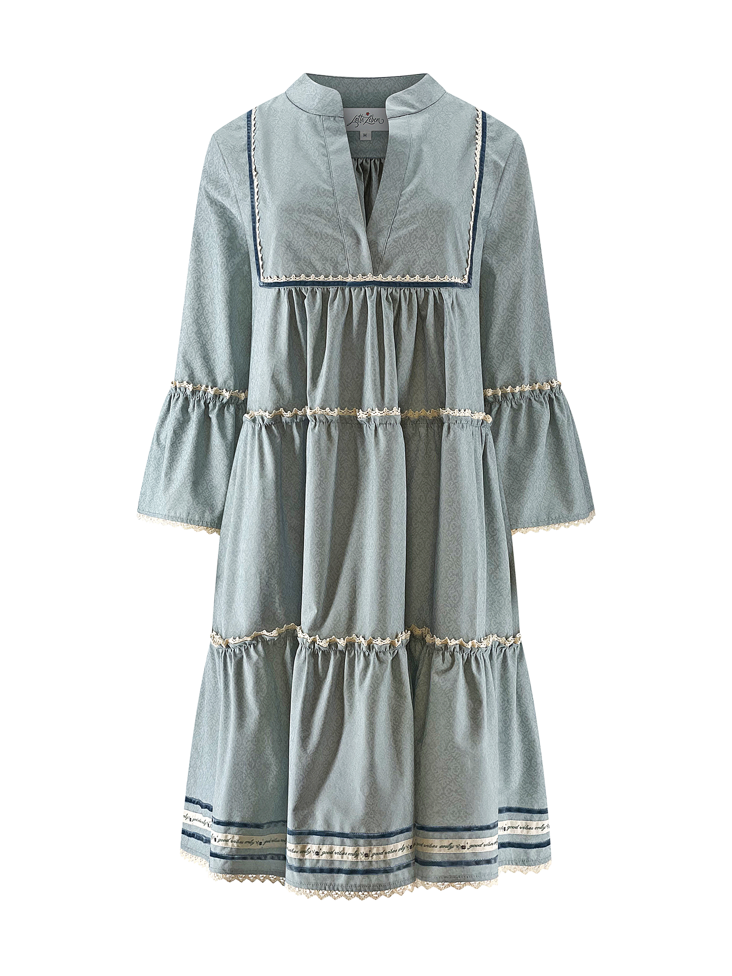 Trachtika Good Vibes Only in col. Morning Mist-Classic length