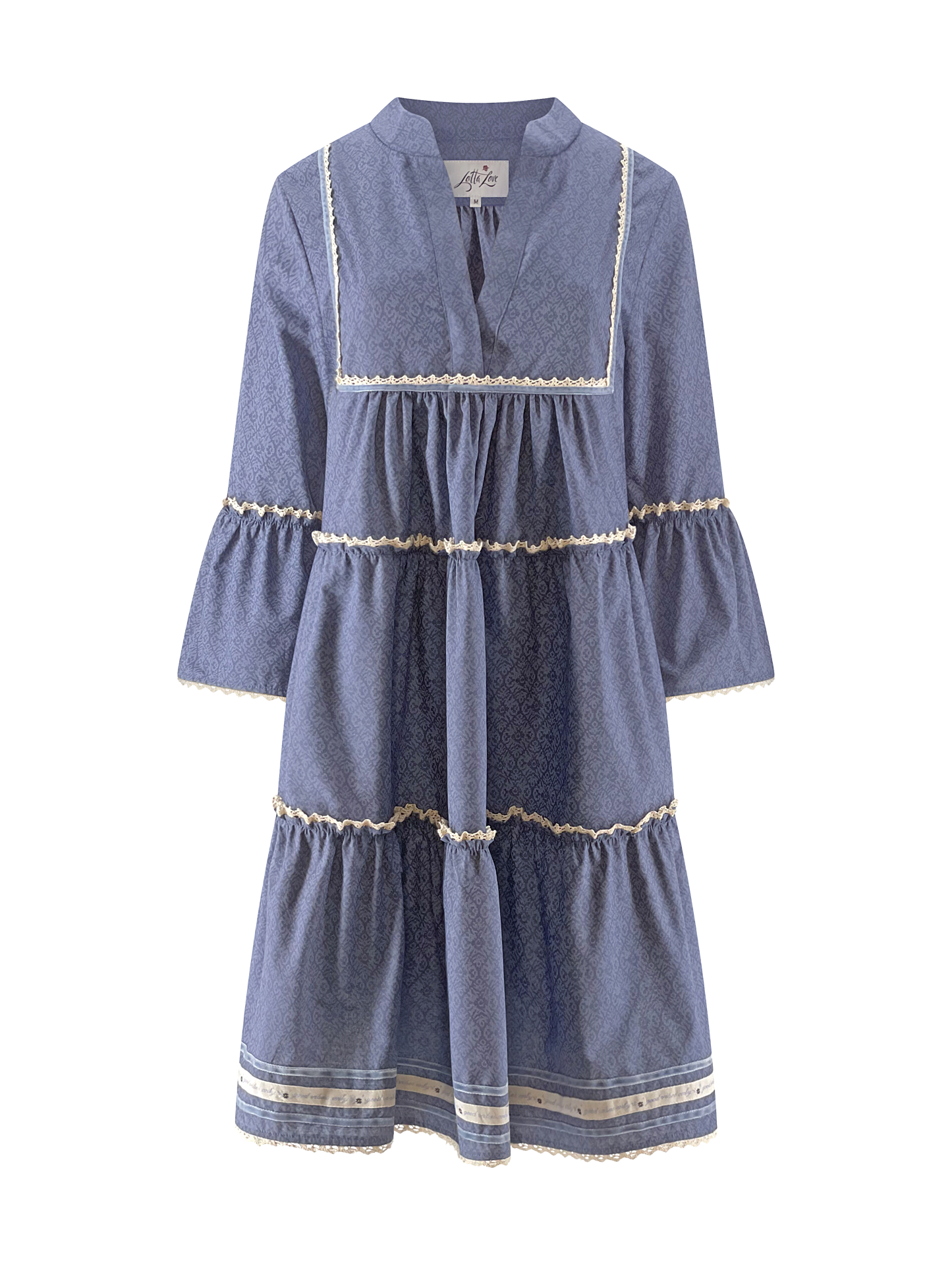 Trachtika Good Vibes Only in col. Forever Blue-Classic length