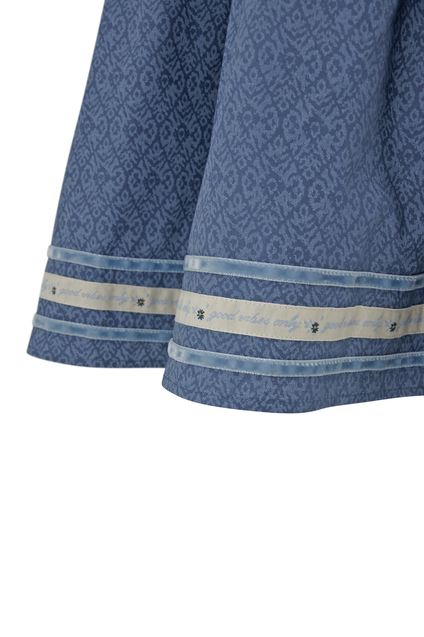 Trachtika Good Vibes Only in col.Forever Blue-Midi length